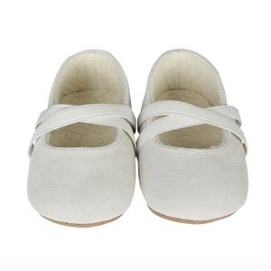 Robeez Leather Creme Booties